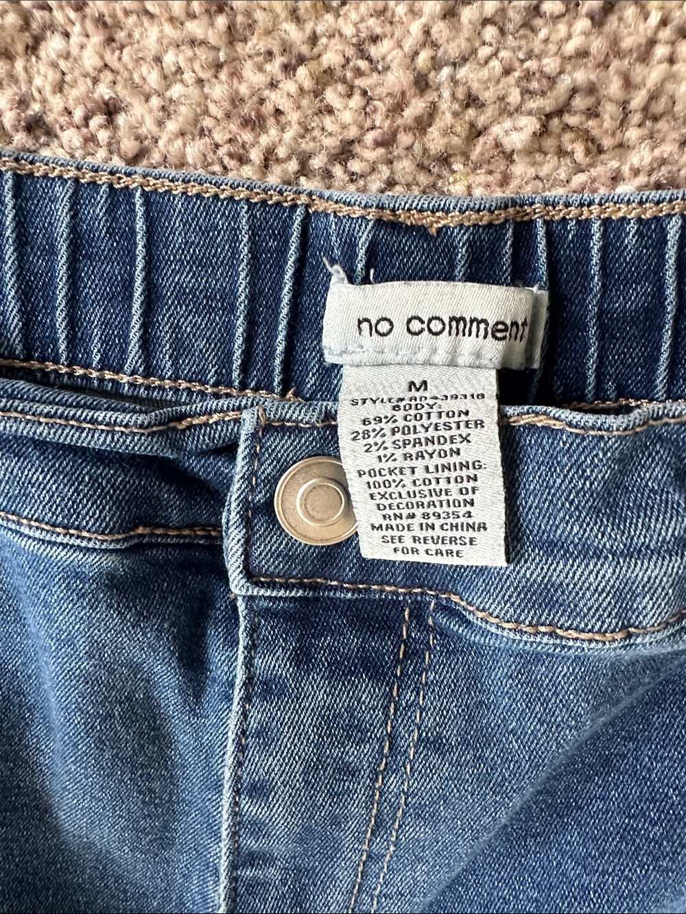 Dark Blue Star Jeans - Picture 4 of 4